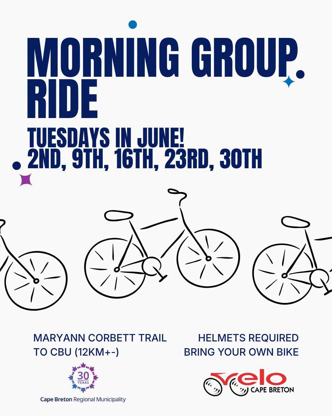 Morning Group Ride — event in Cape Breton