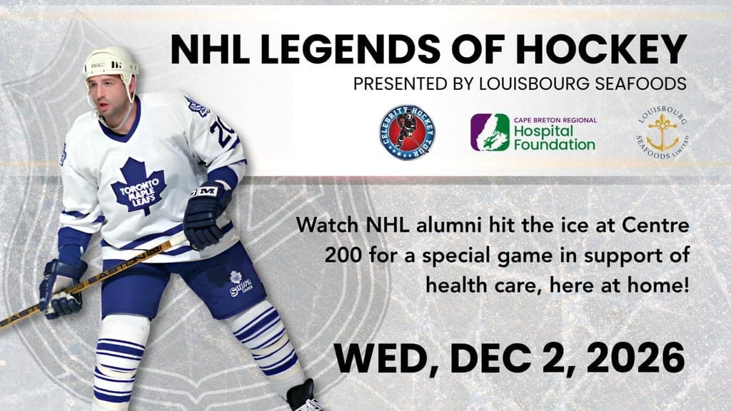 NHL Legends of Hockey Tour — event in Sydney & CBRM, Cape Breton