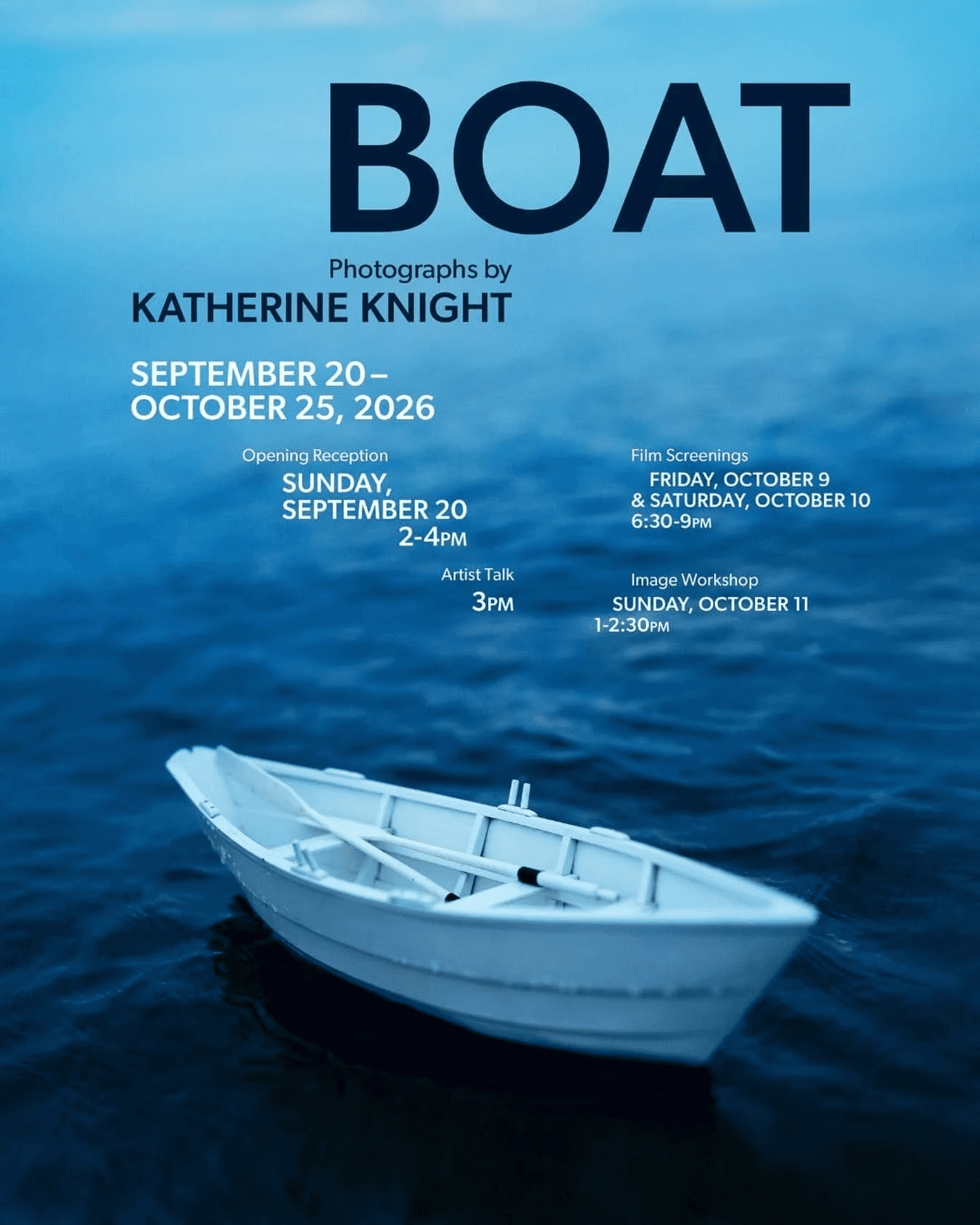 Boat: Photographs By Katherine Knight — event in Inverness & Western Shore, Cape Breton