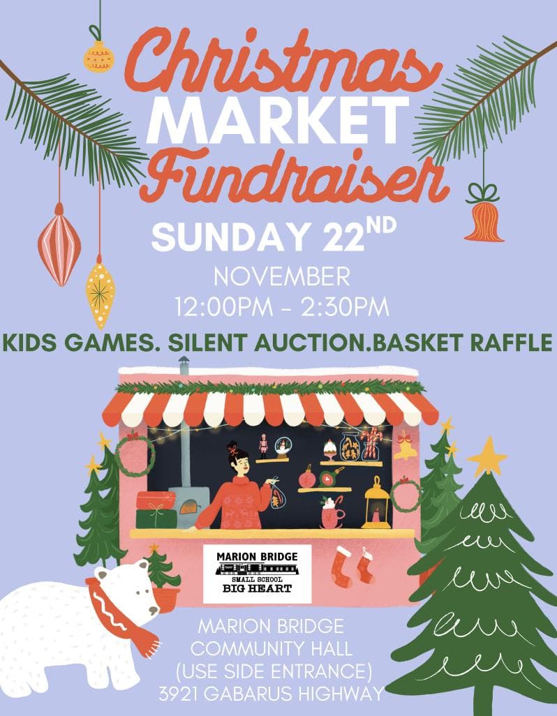 Parents’ Committee of Marion Bridge School Christmas Market Fundraiser — event in Sydney & CBRM, Cape Breton