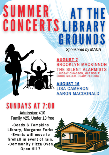 Summer Concert Library Series — event in Inverness & Western Shore, Cape Breton