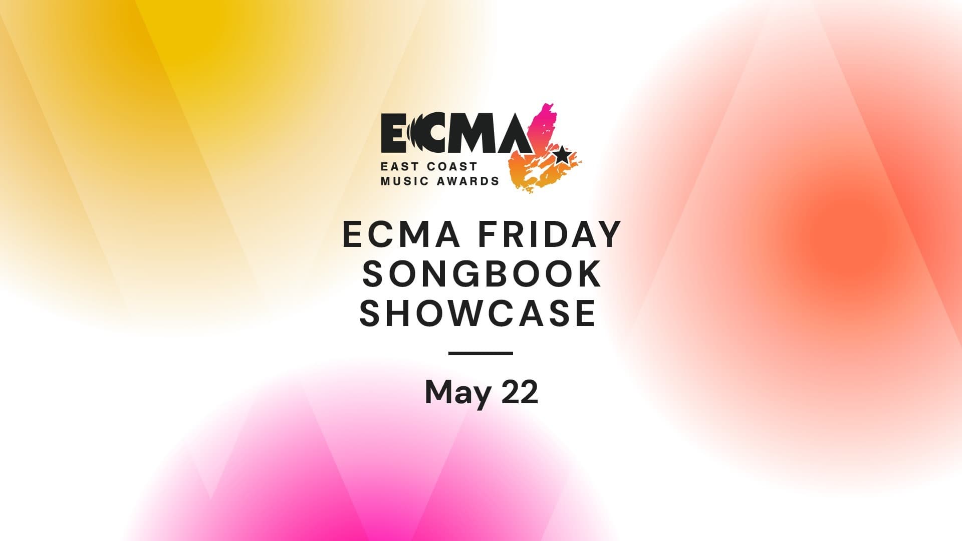 ECMA Friday Songbook Showcase