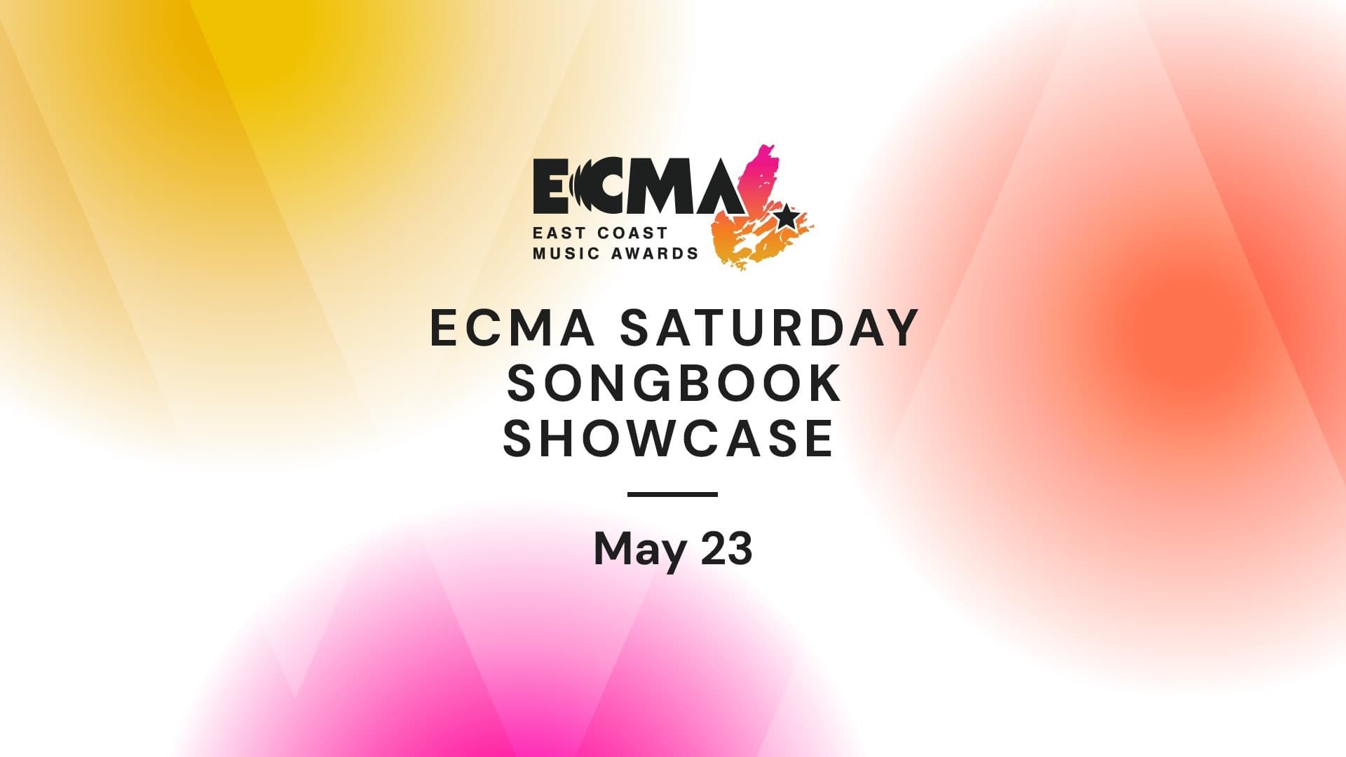 ECMA Saturday Songbook Showcase