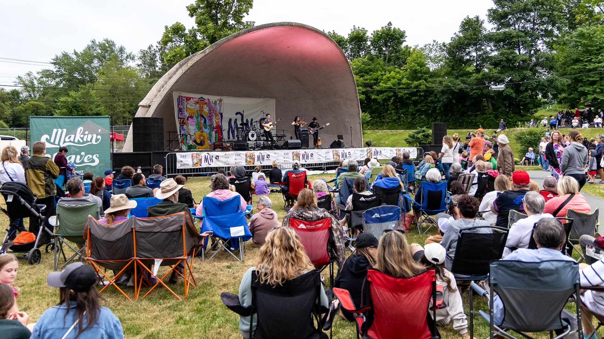 Makin’ Waves at Wentworth Park Bandshell