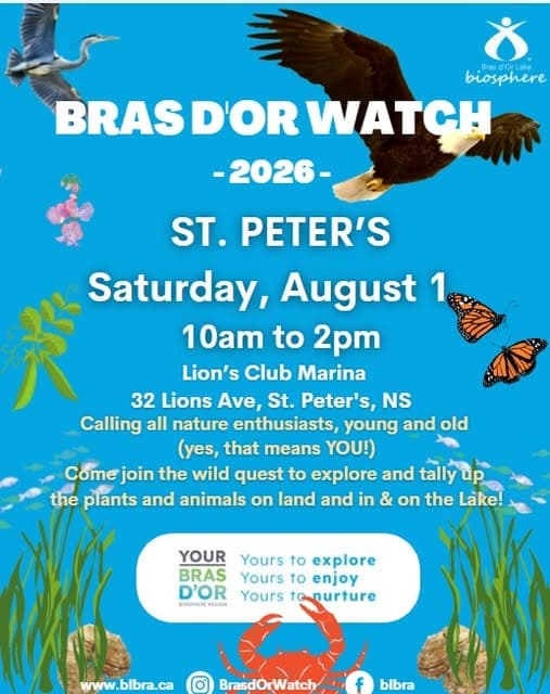 Bras d'Or Watch 2026 — event in Strait Area, Cape Breton