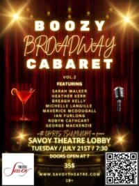 Boozy Broadway Cabaret — event in Cape Breton