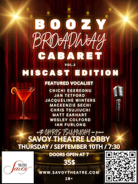 Boozy Broadway Cabaret — event in Cape Breton