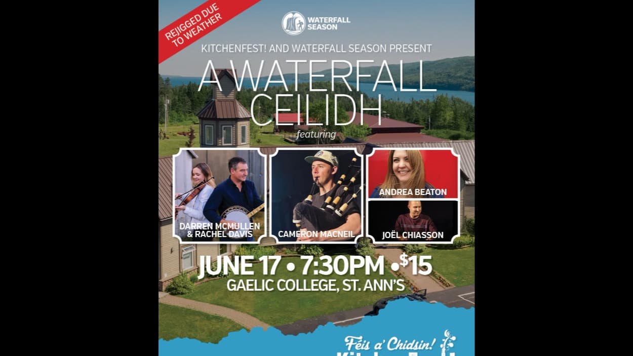 A Waterfall Ceilidh — event in Baddeck & Bras d'Or Lake, Cape Breton