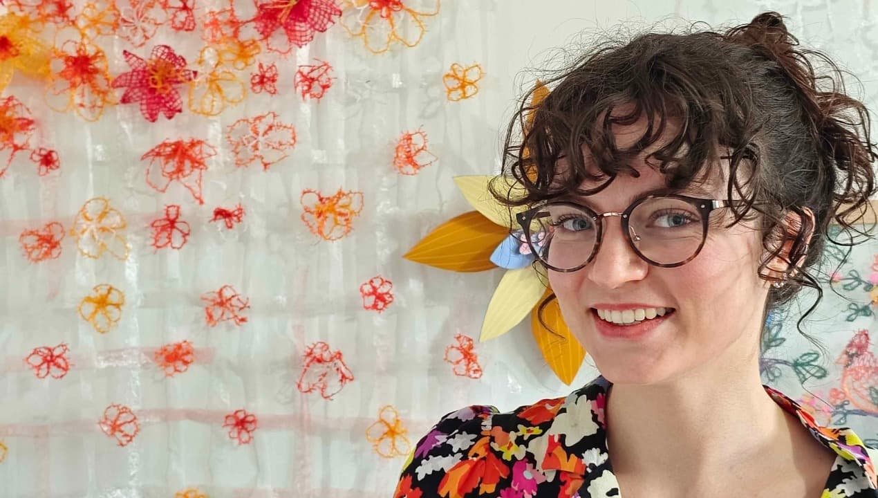 MEET CAMILLE RICHART, WEAVING ARTIST IN RESIDENCE AT COLAISDE NA GÀIDHLIG