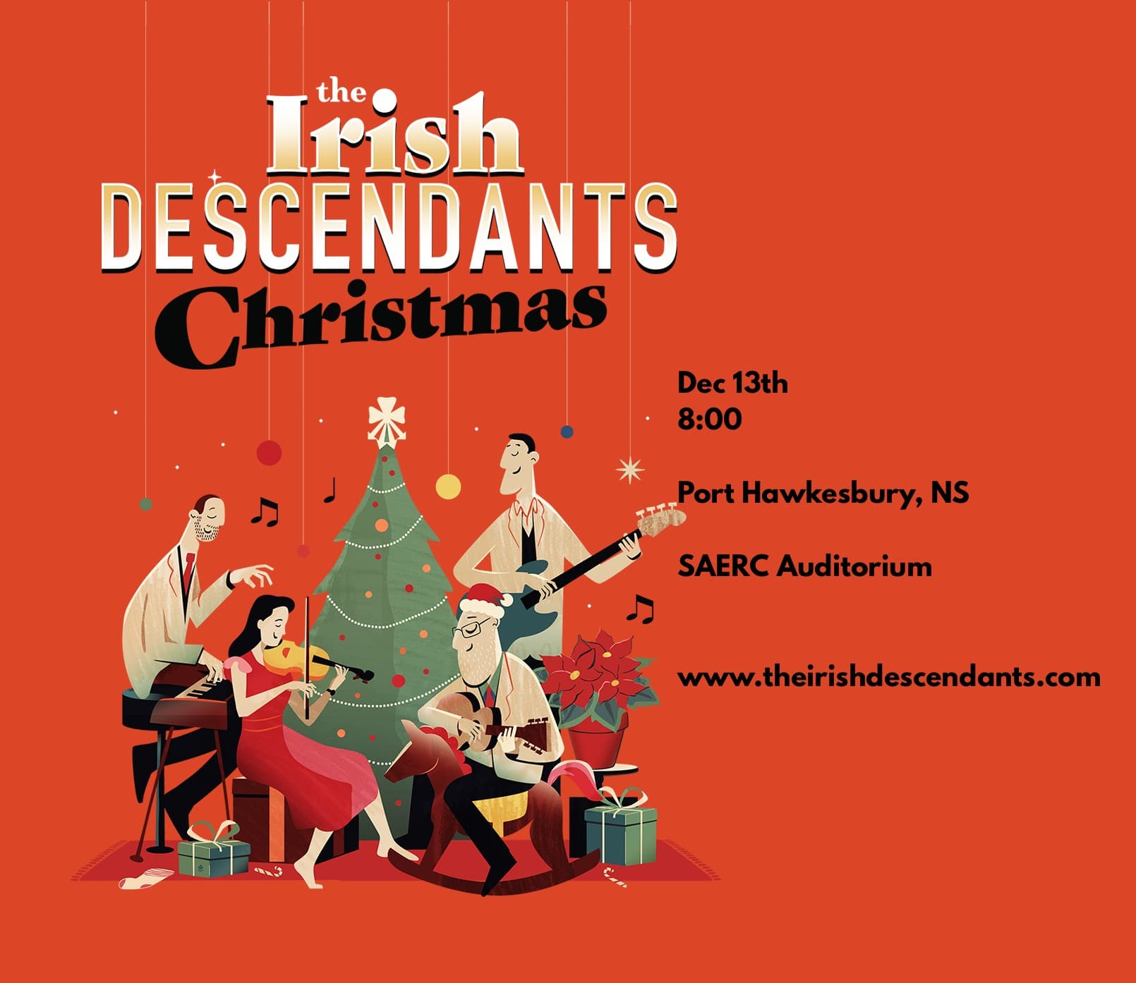 The Irish Descendants Christmas — event in Strait Area, Cape Breton