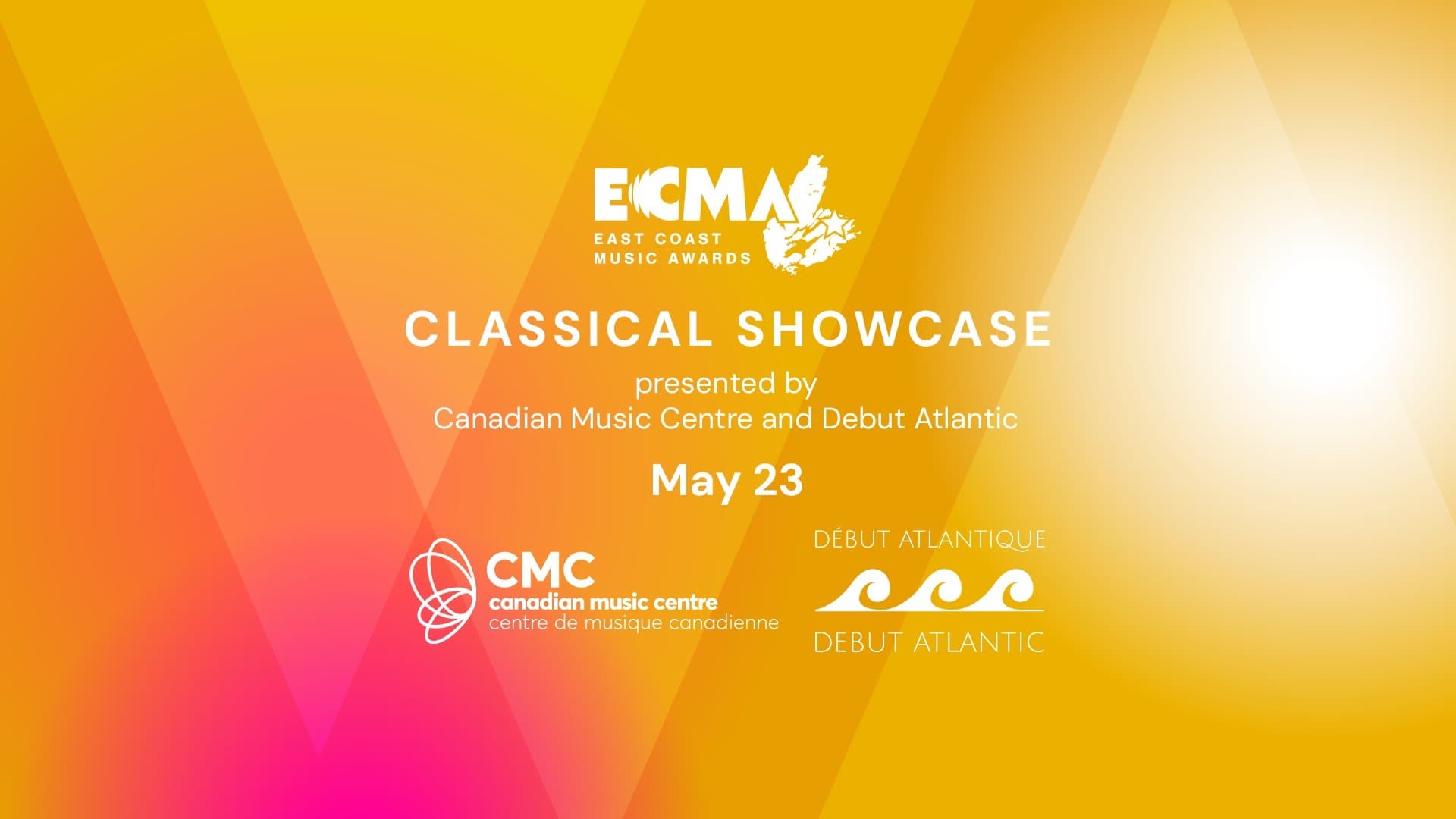 ECMA Classical Showcase Presented by Canadian Music Centre and Debut Atlantic