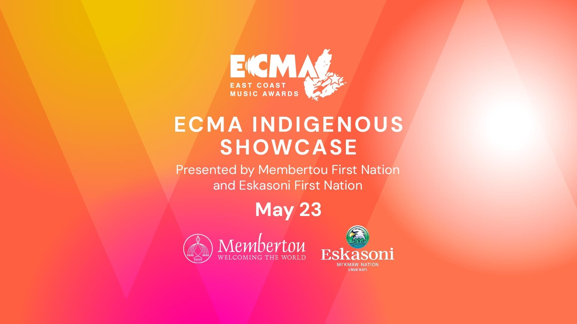 ECMA Indigenous Showcase Presented by Membertou First Nation and Eskasoni First Nation