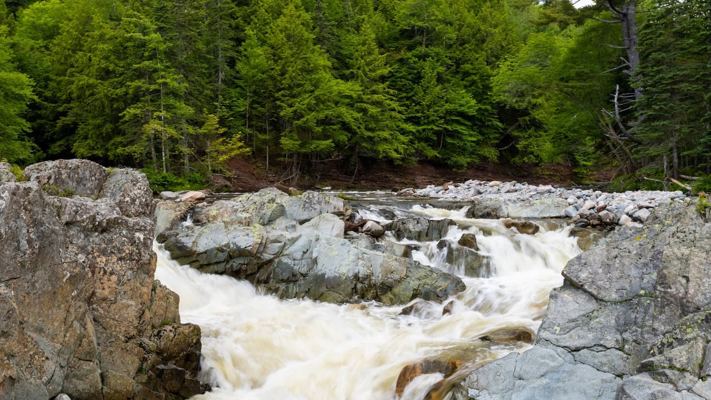 Guided Hike to Lower North River Falls and Uisge Ban Falls