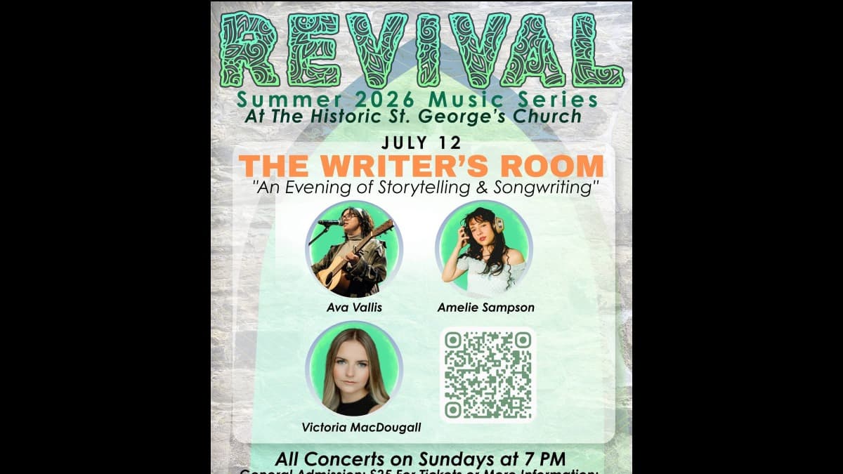 Revival: A Summer Music Series-The Writers Room — event in Cape Breton