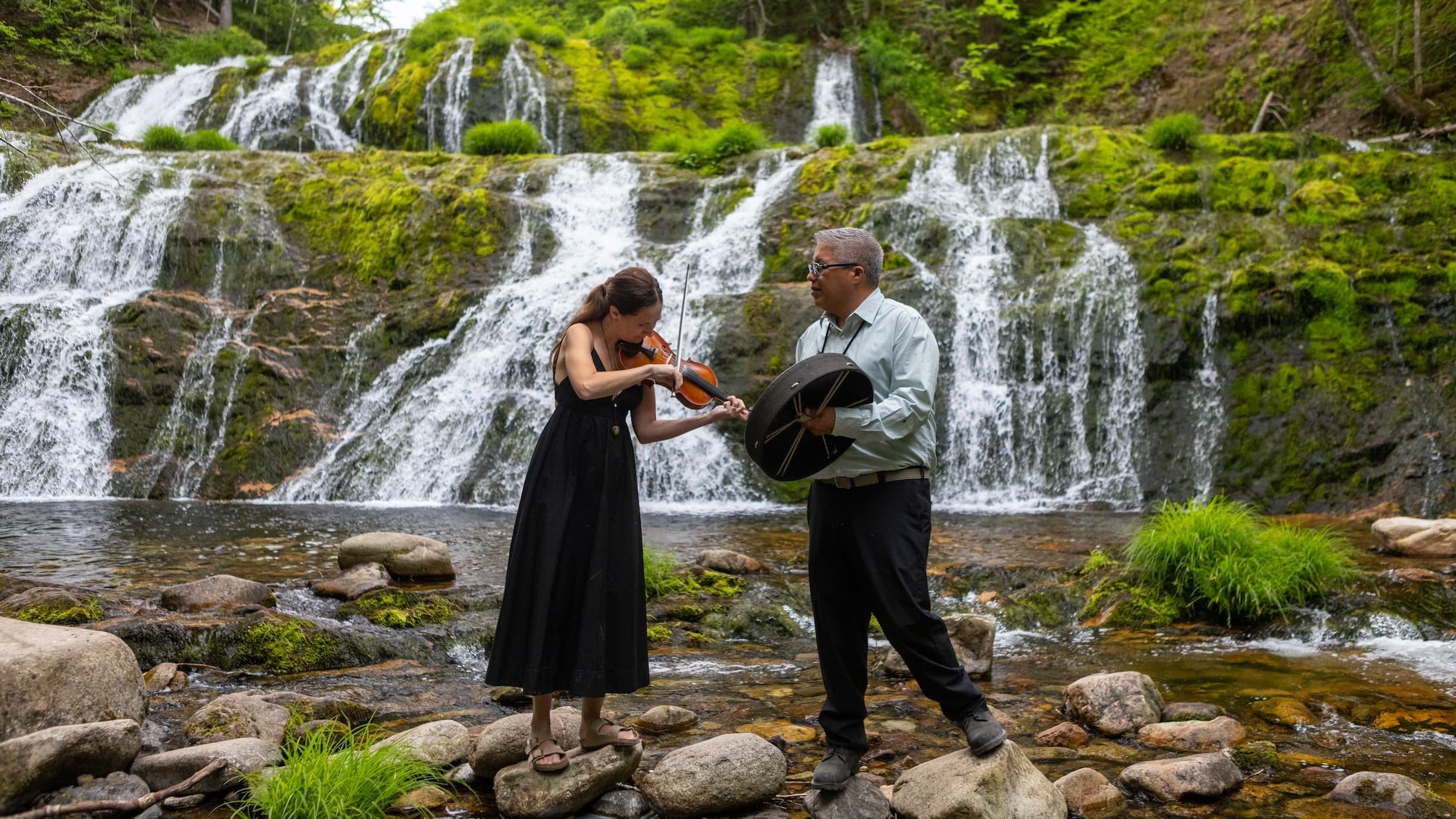 Waterfall Season Concert at Egypt Falls with Rose Morrison and Graham Marshall