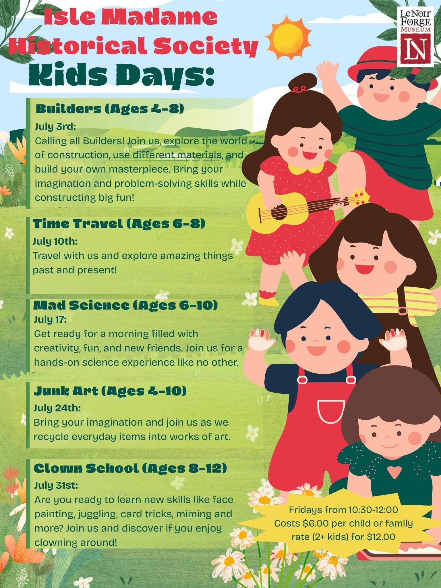 Junk Art - Kids Day at Isle Madame Historical Society — event in Strait Area, Cape Breton