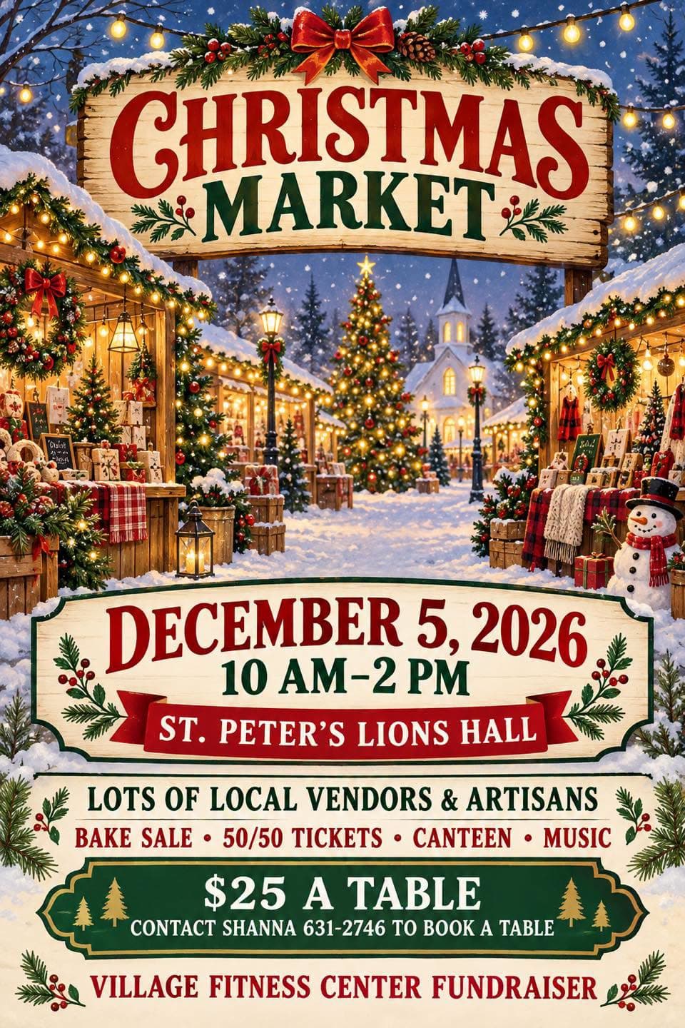 Christmas Market – St. Peter's — event in Strait Area, Cape Breton